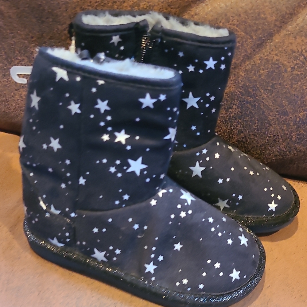 OshKosh B'gosh Black Star Boots